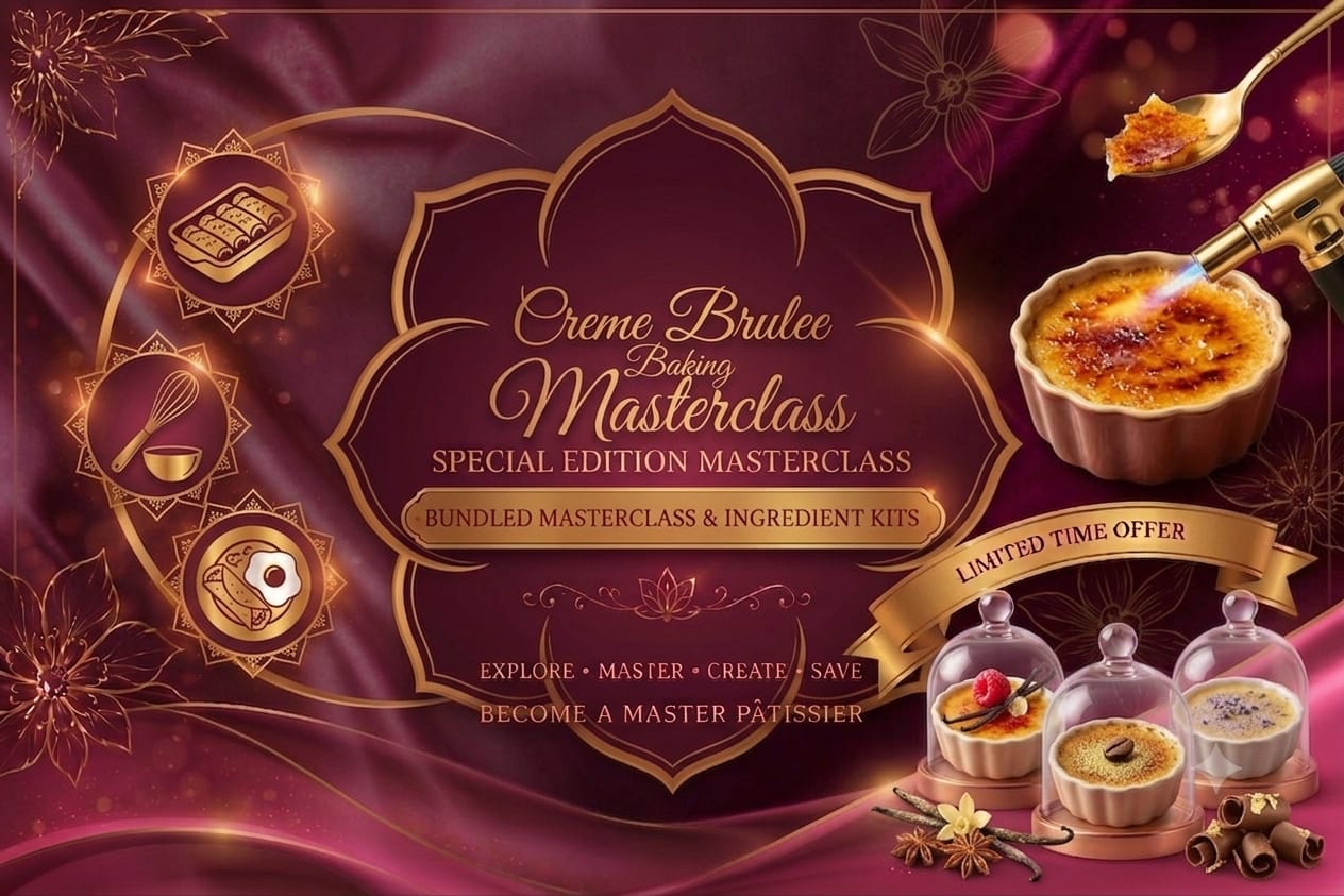 Creme Brulee Baking Masterclass